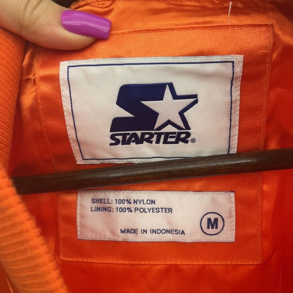 스타터 샌프란시스코 자이언츠 레트로 오렌지 바시티 자켓 M C07134 상품이미지5