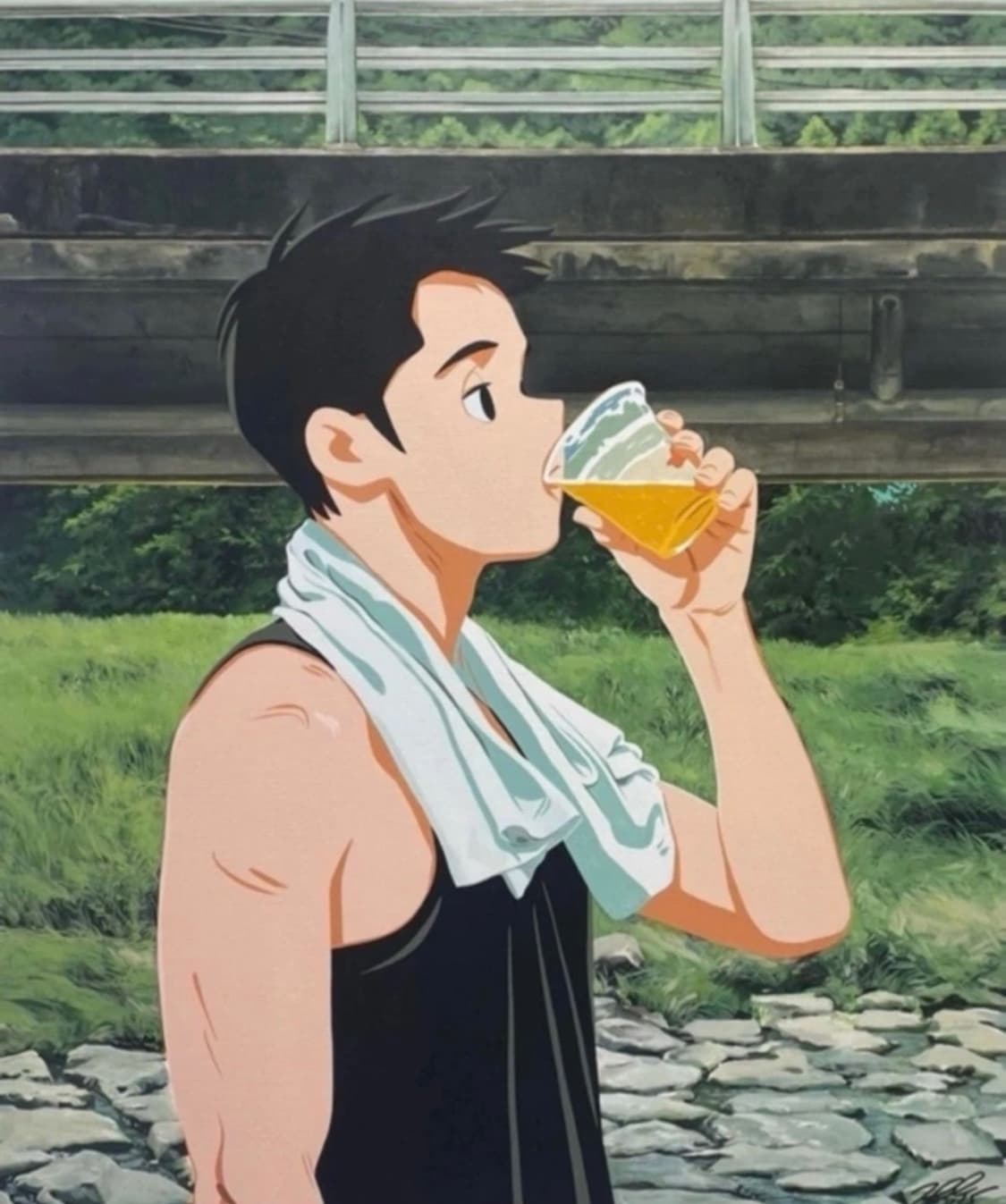 김정윤 작가 (여름방학) 포스터  상품이미지1