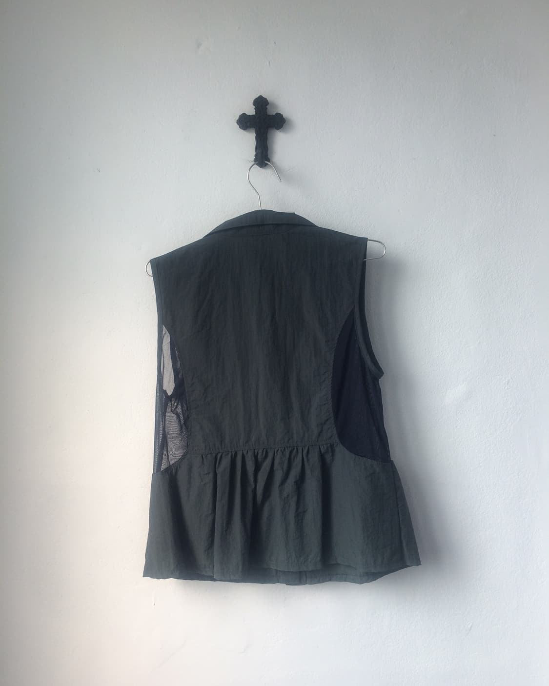 Side mesh point vest 상품이미지3