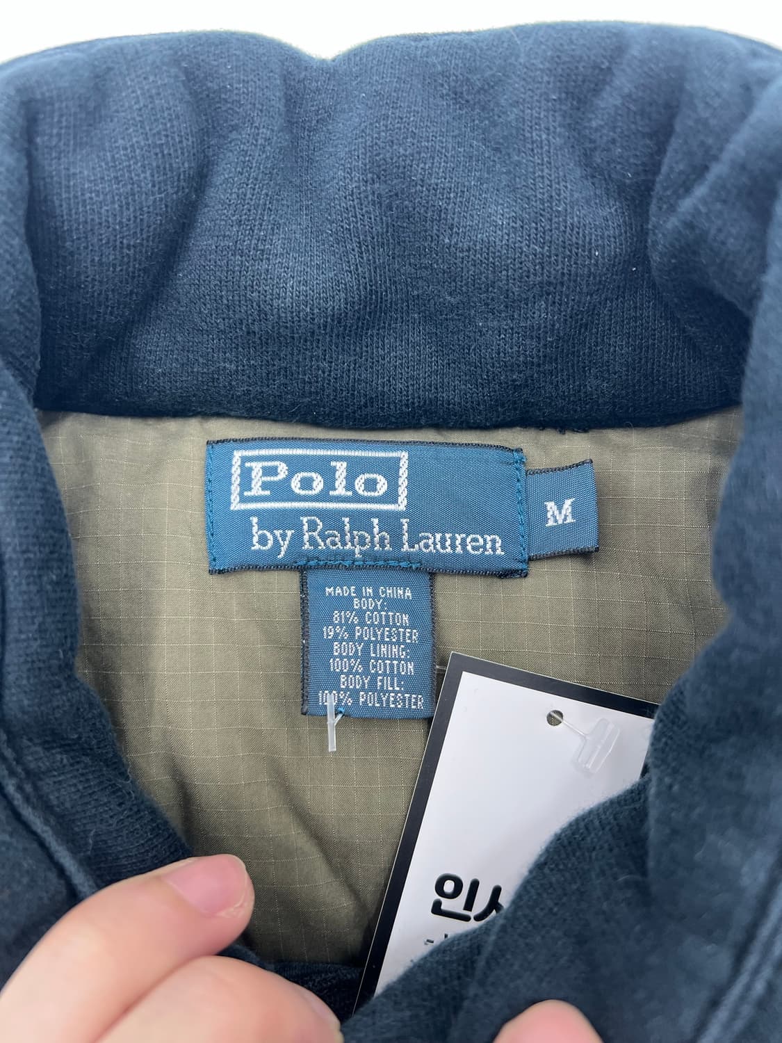 폴로 랄프로렌 모직 베스트 상품이미지3