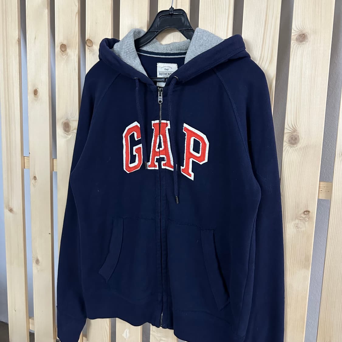 (S) GAP 갭 네이비 후드집업 상품이미지2