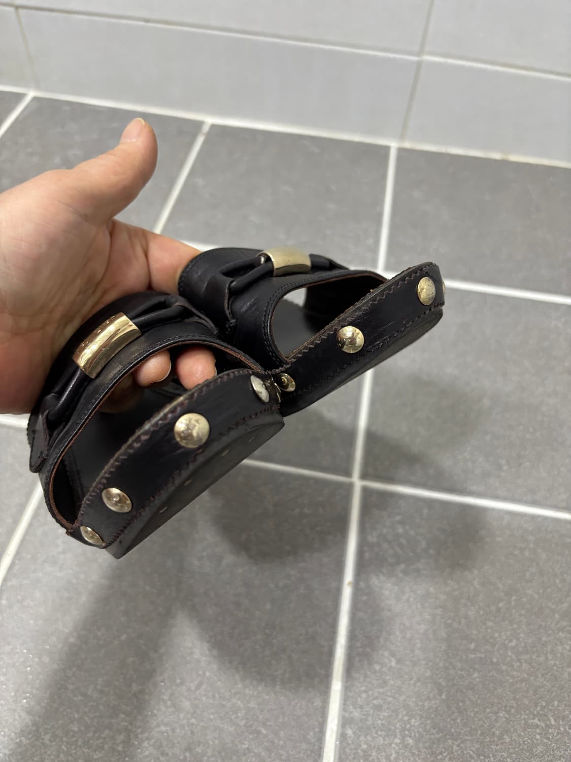 정품) 생로랑 뮬 상품이미지4