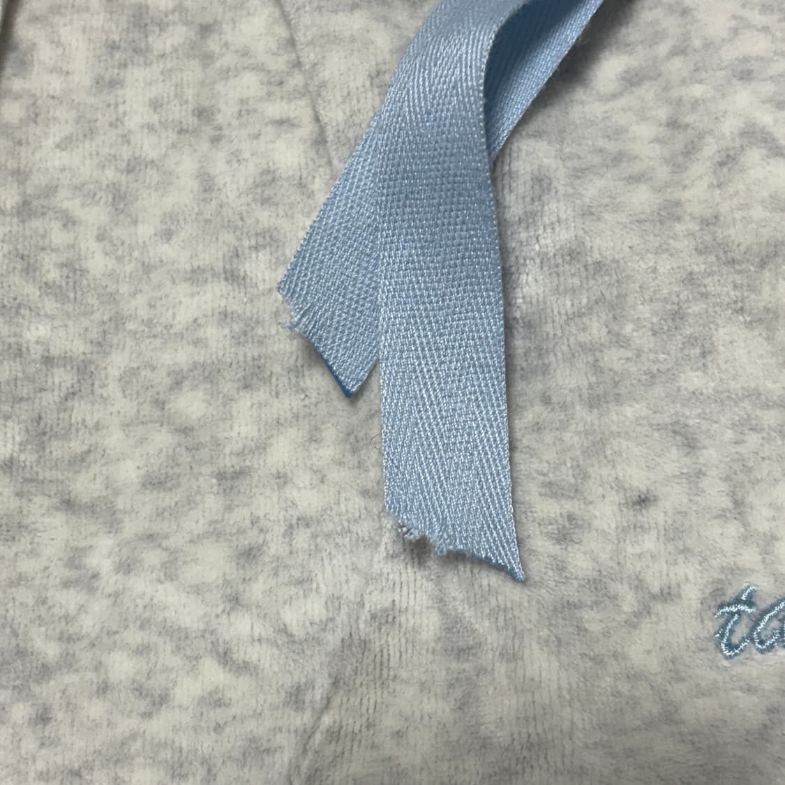 타낫 벨루어 조거 팬츠 멜란지 그레이 상품이미지3