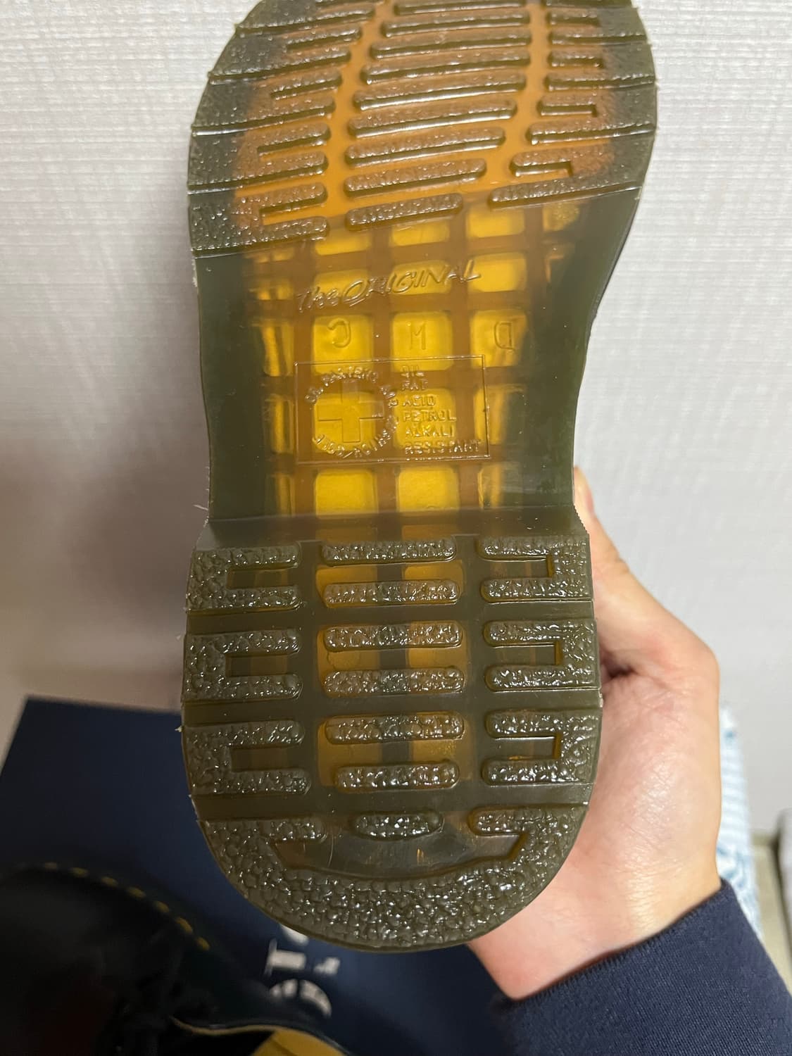 닥터마틴1461 3홀 스무스 38(240)사이즈 블랙 상품이미지9