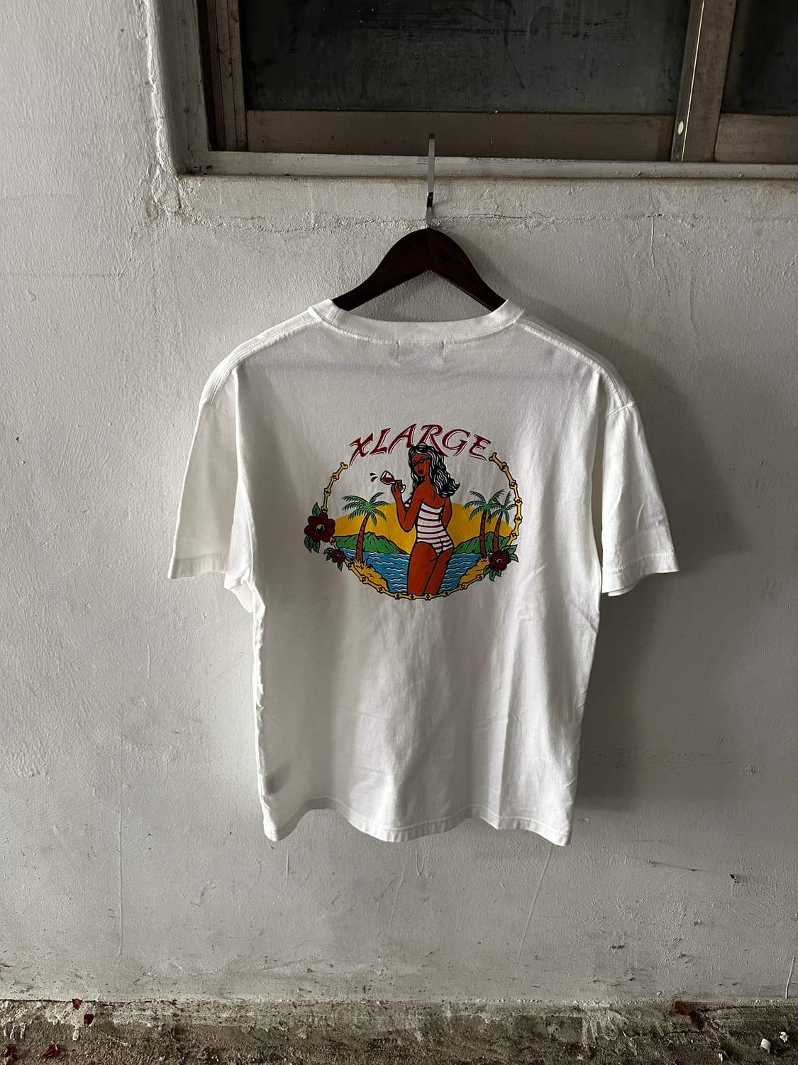 XLARGE 하와이안 그래픽 반팔 티셔츠 상품이미지1