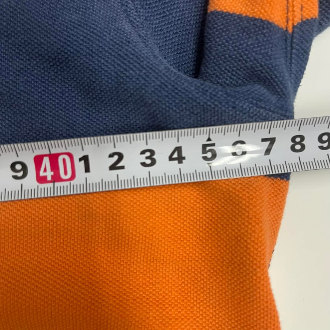 폴로 랄프로렌 스트라이프 후드 슬리브 셔츠(L) 상품이미지10