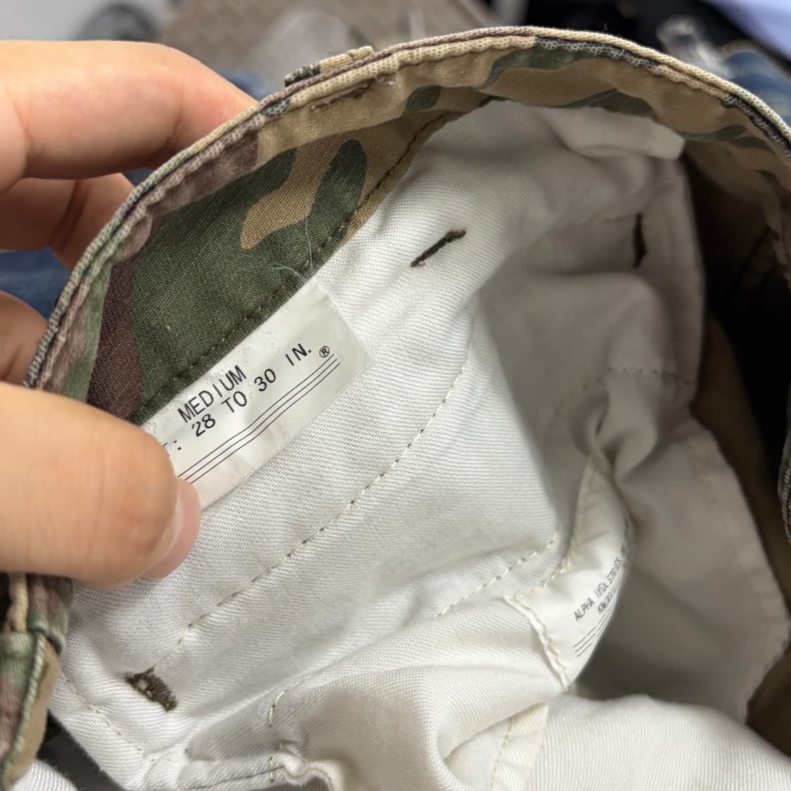 알파인더스트리 카모 반바지 상품이미지8