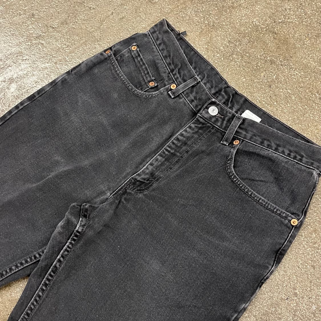 00s USA 리바이스550 블랙진 (32“) 상품이미지3