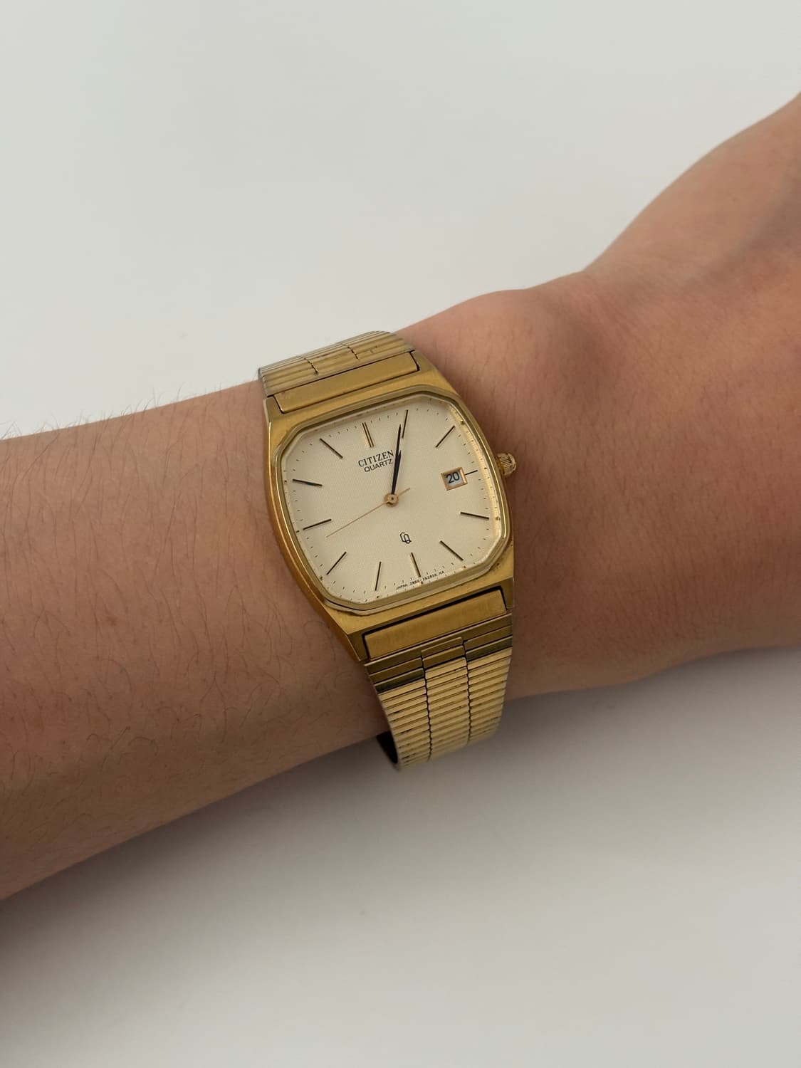 1980s CQ Gold Square Quartz 상품이미지1