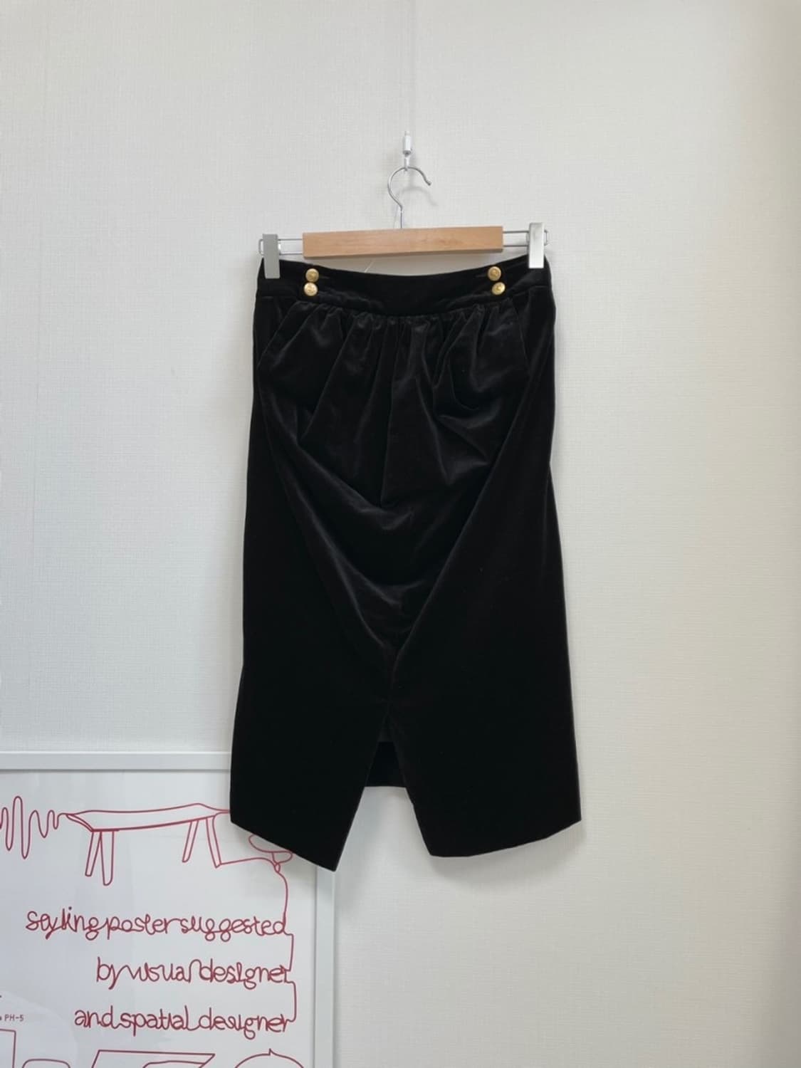 비비안웨스트우드 벨루아 스커트 상품이미지2