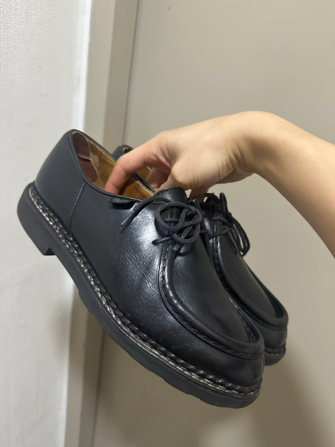 39.5 파라부트 미카엘 블랙 팝니다 상품이미지1