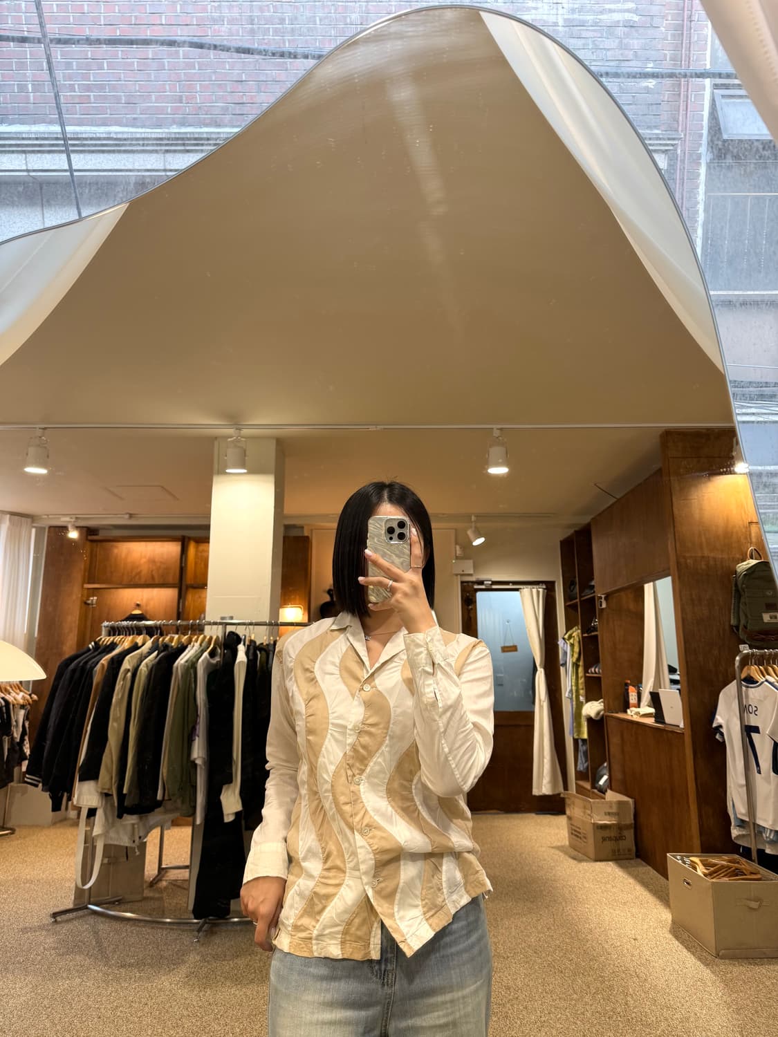 이세이미야케 화이트라벨 셔츠 상품이미지2