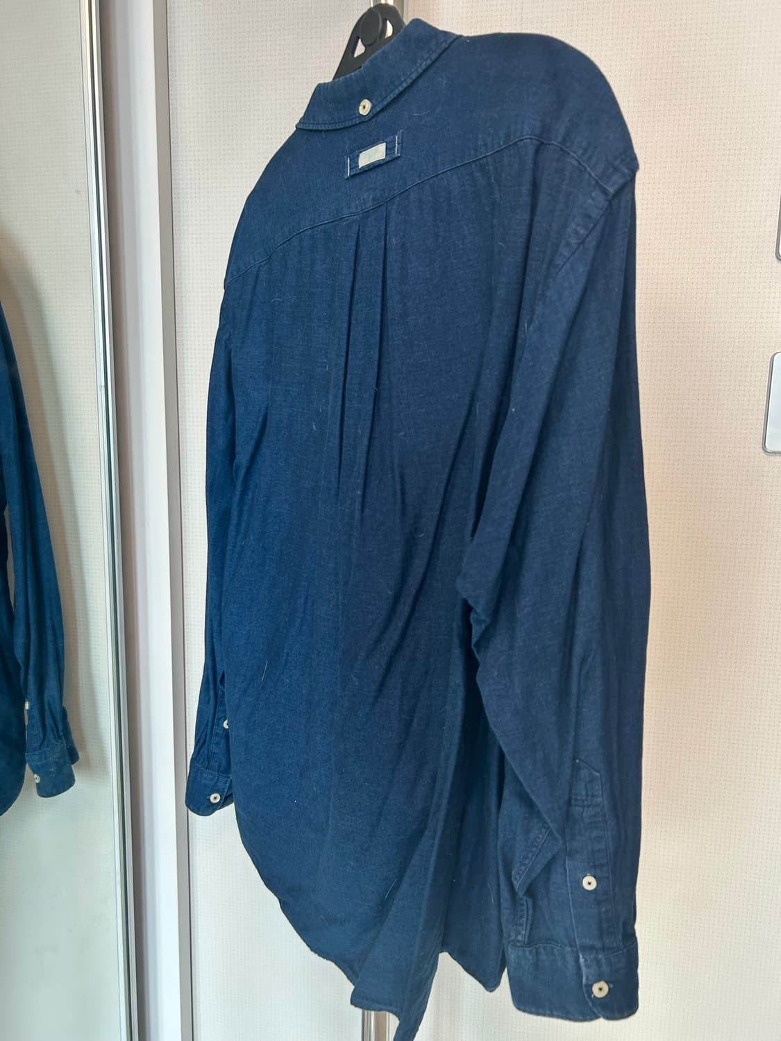 HGS 인디고 데님 풀오버 셔츠 상품이미지3