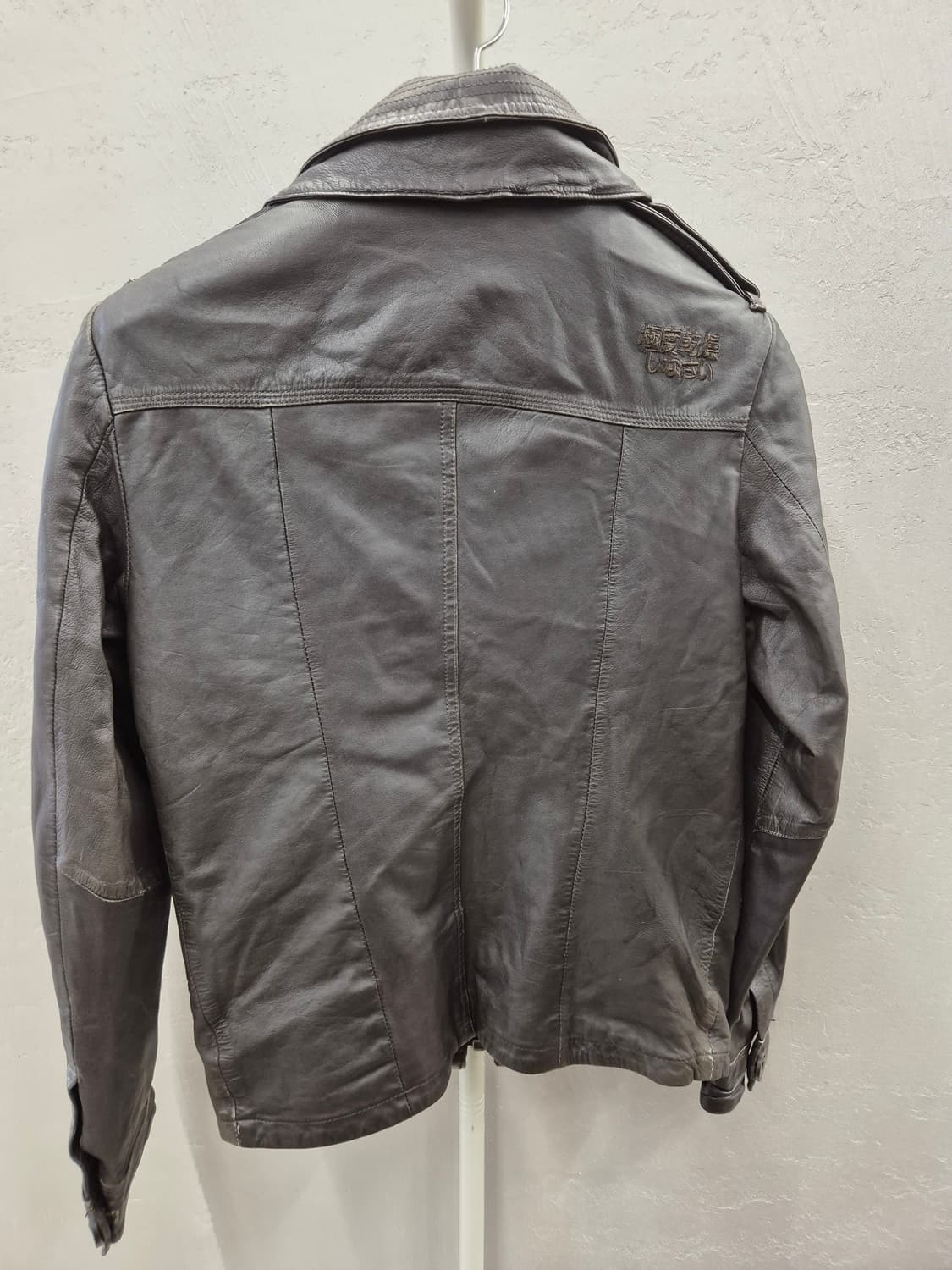 슈퍼드라이 베컴 가죽 자켓 S 상품이미지3