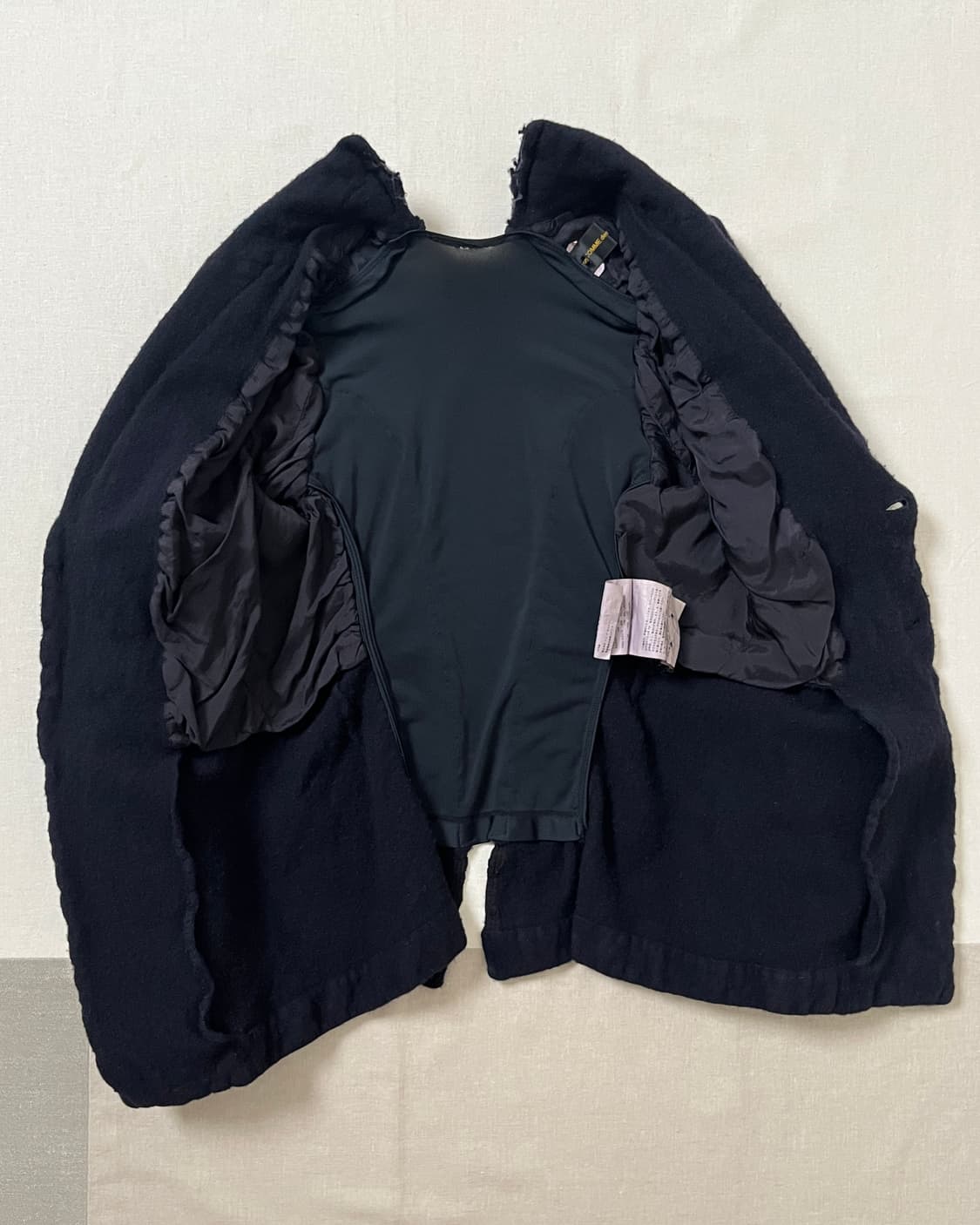 꼼데가르송 09aw 축융 울 도킹 자켓 comme des garcons 상품이미지3