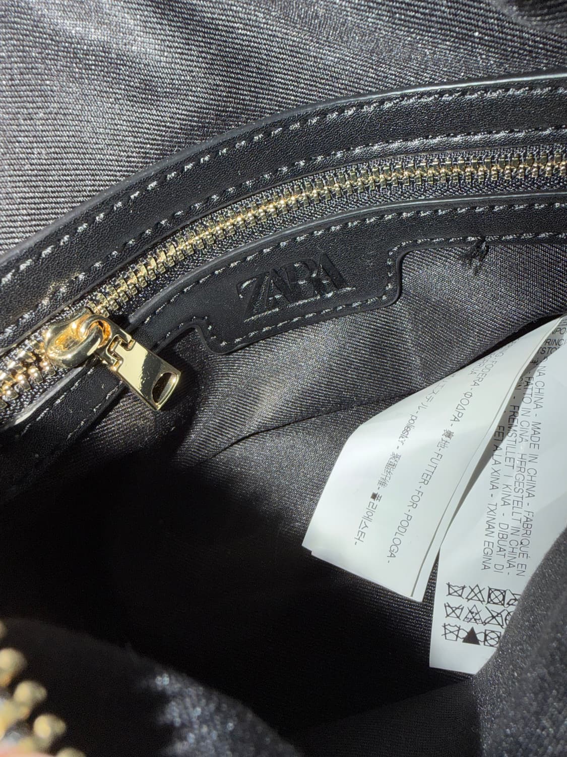 자라 트위드백 크로스백 상품이미지2