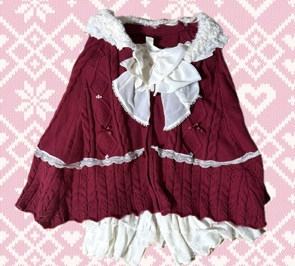 크리스마스코디 (엑시즈팜 리즈리사 빈티지케이브 빈티지슬리브리스 일본빈티지 상품이미지1