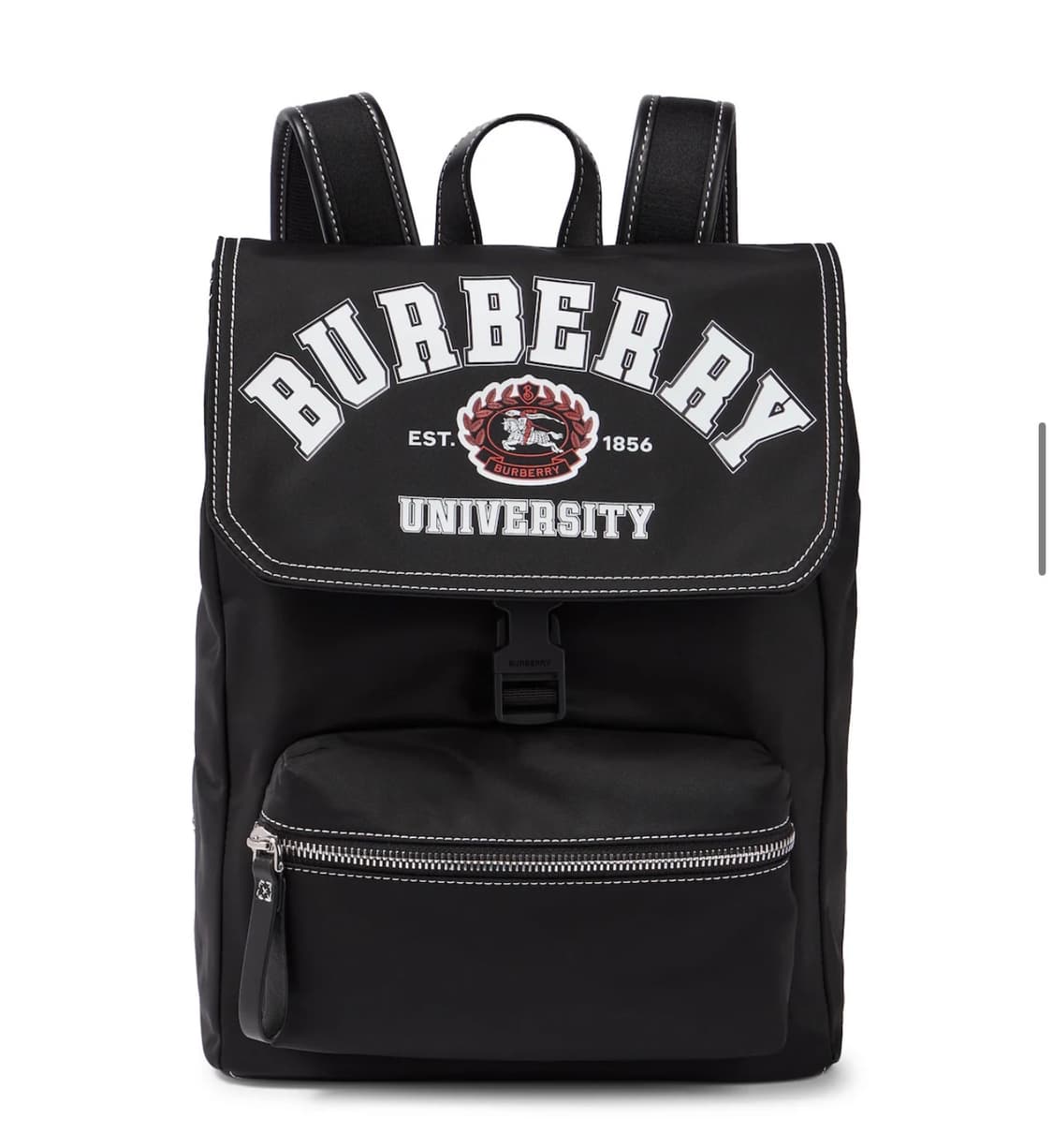 버버리 유니버시티 백팩 블랙 나일론 상품이미지1