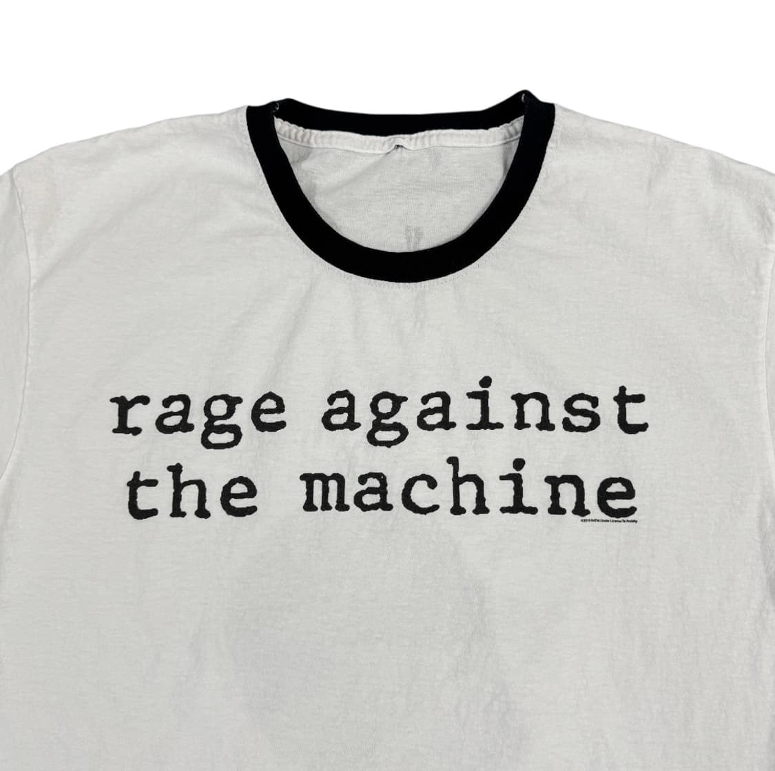 2019 RATM 레이지 어게인스트 더 머신 링거 티셔츠 상품이미지3