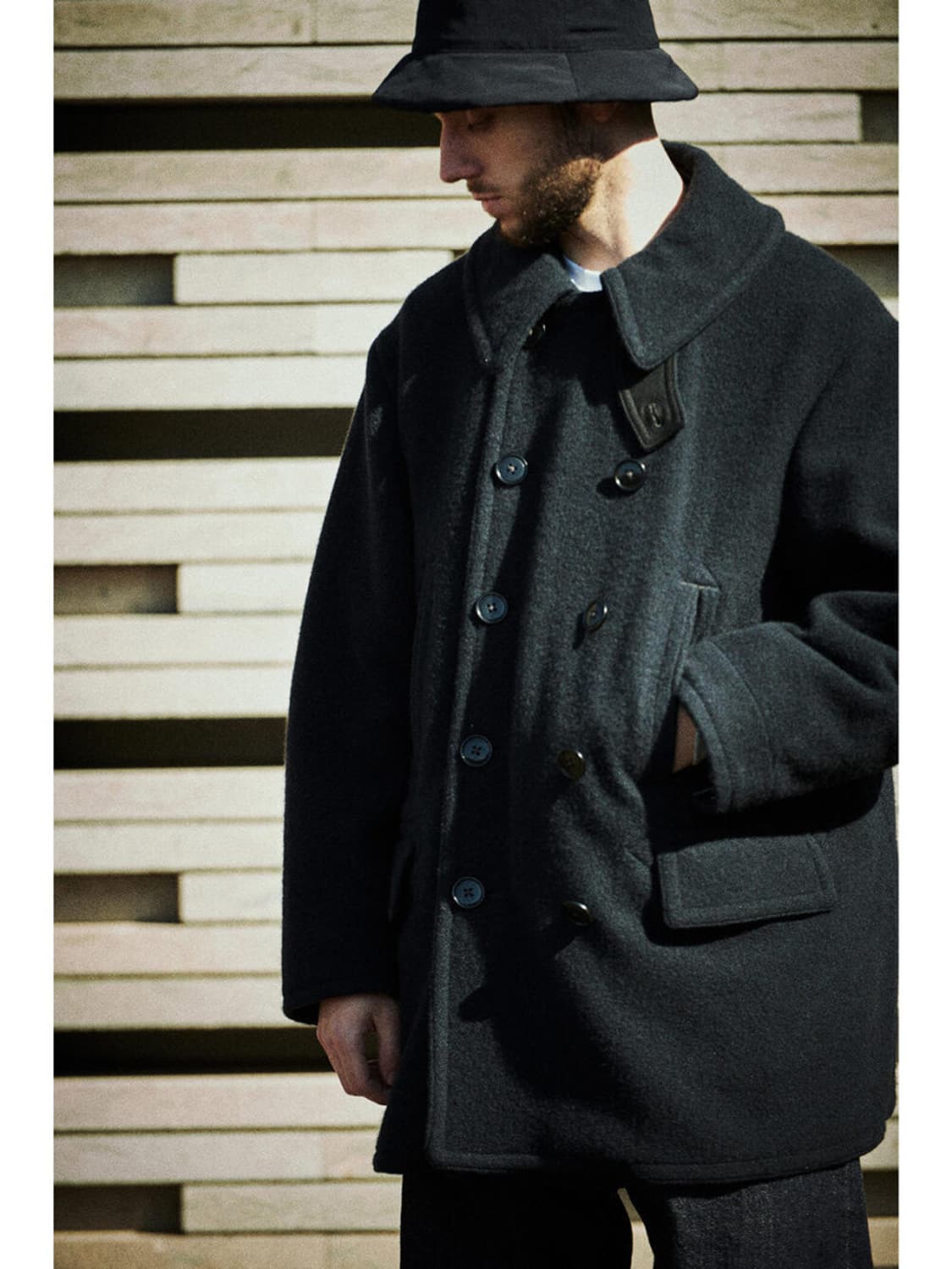 22FW 캡틴선샤인 피코트 상품이미지2