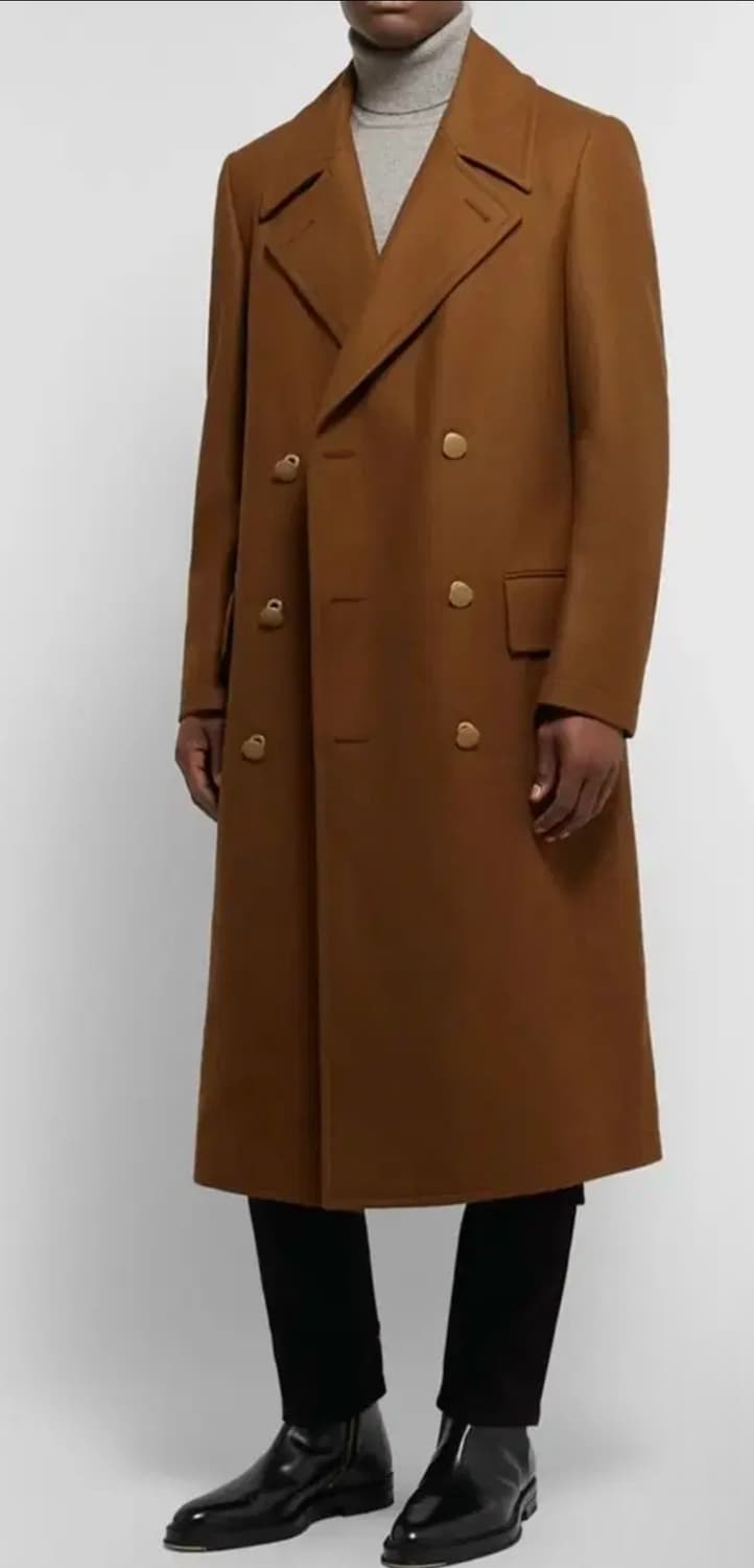 던힐 밀리터리 롱코트 상품이미지2