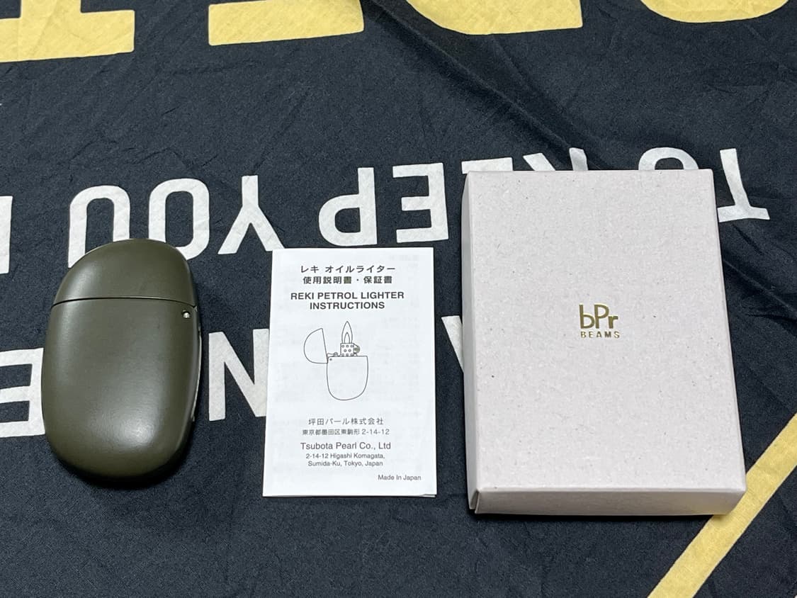 빔즈 지포라이터 카키 상품이미지1