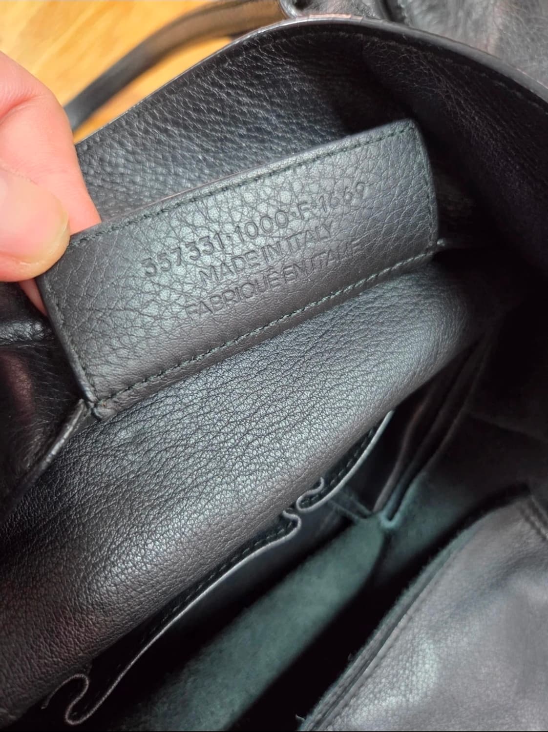 [2]발렌시아가 파피에르 A6 블랙 토트백 상품이미지7