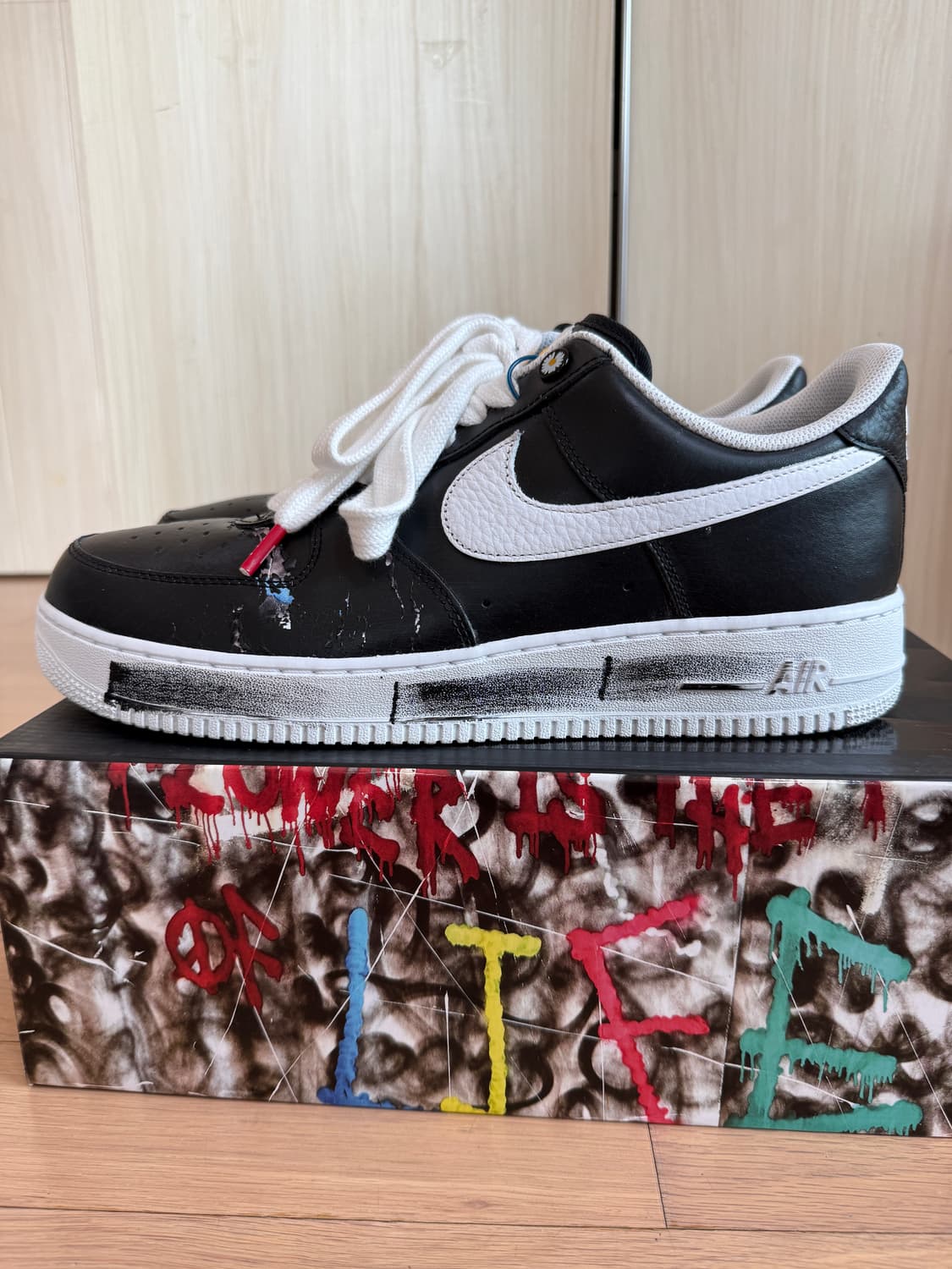 [310] 나이키 피스마이너스원 피마원 에어포스1 로우 파라노이즈 지디 상품이미지6
