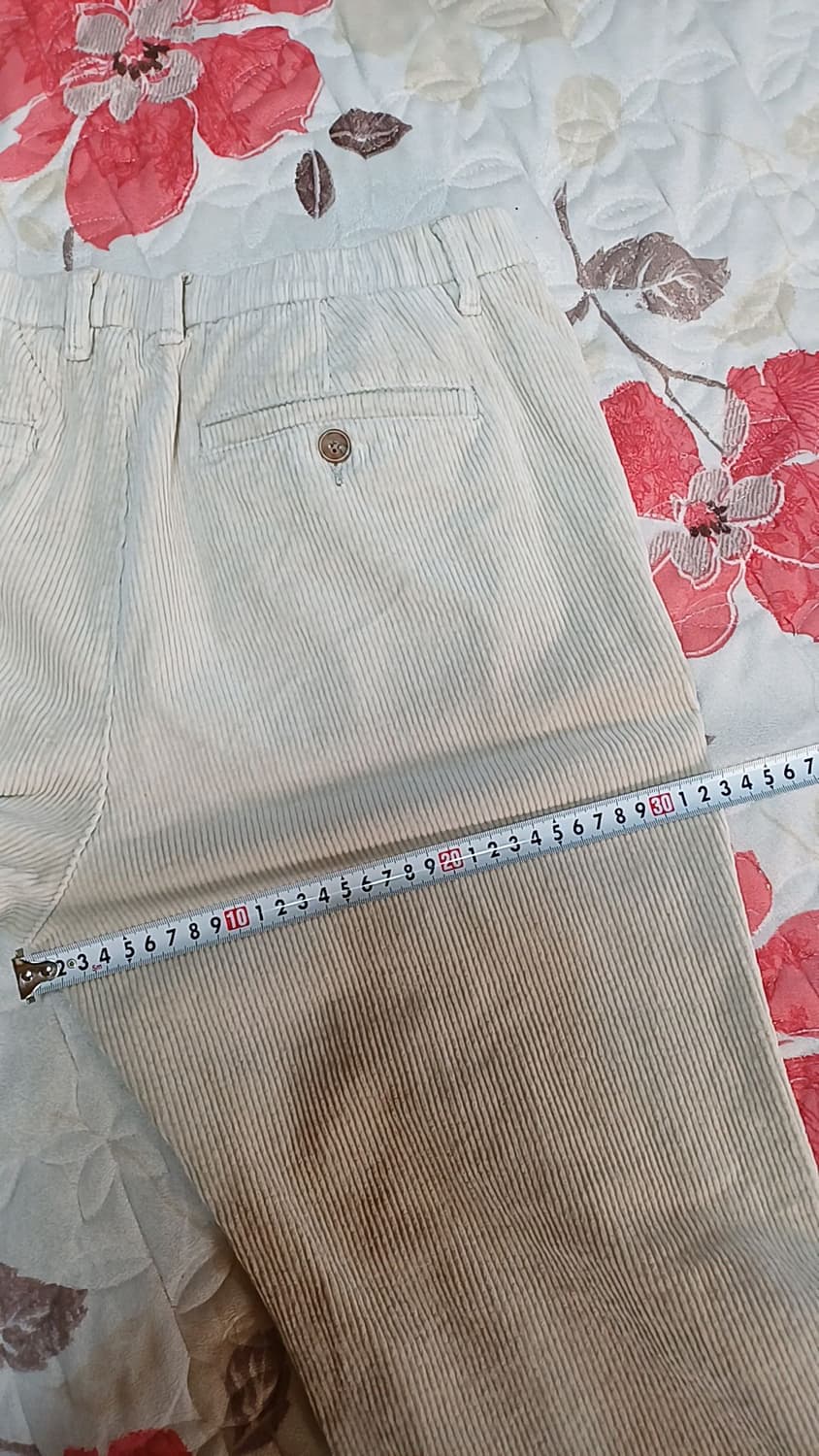 폴햄 코듀로이바지 32인치 기장97 상품이미지7