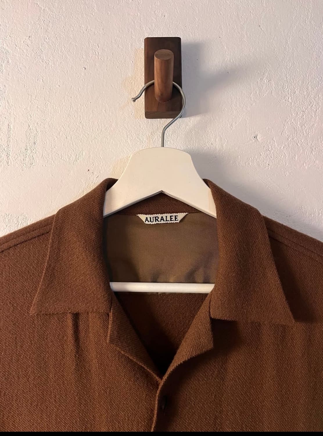 오라리 울셔츠 자켓 상품이미지2