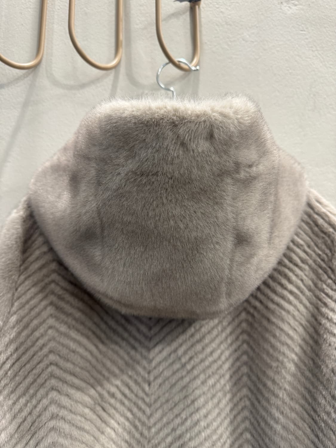 vintage 페이크퍼 후드자켓 상품이미지8