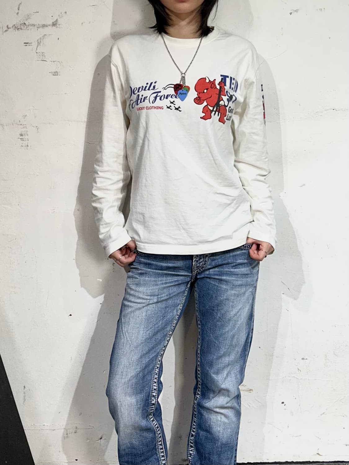 90s 테드컴퍼니 극희귀 롱슬리브 긴팔티 상품이미지2