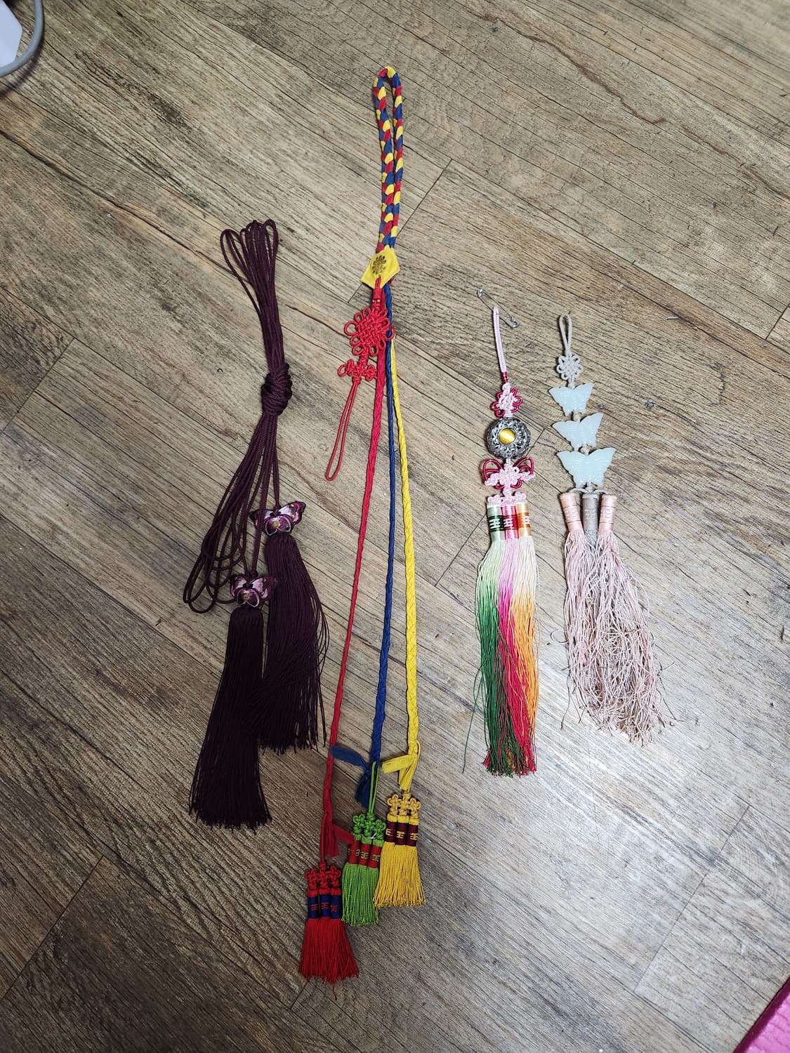 전통 매듭 공예품 모음 (4종)일괄 상품이미지1