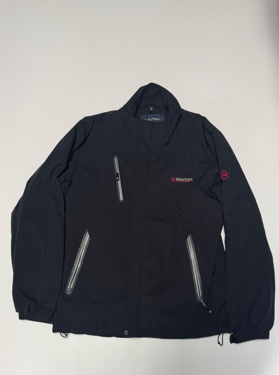 노티카 nautica Sympatex 밑단 스트링 바람막이 L 블랙 상품이미지1