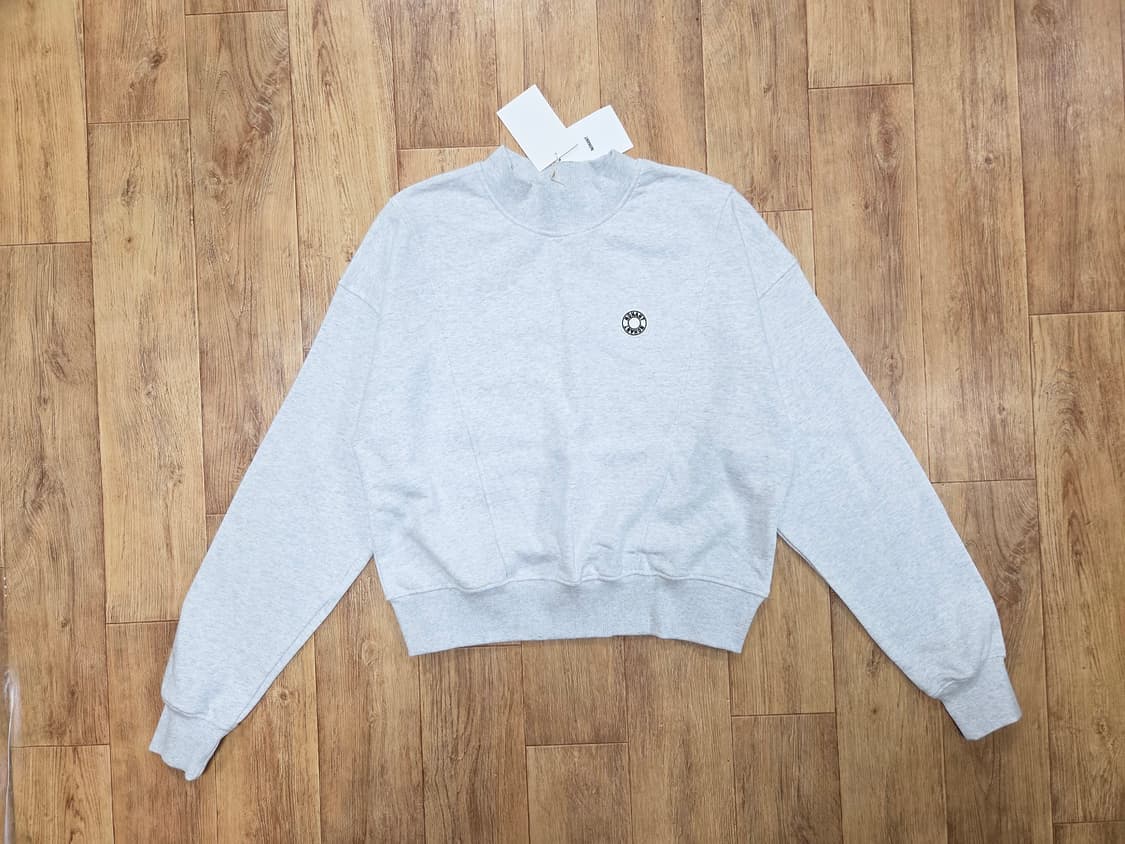 노앙(NOHANT) 로고패치 크루넥 스웻셔츠 프리사이즈 새상품 상품이미지4