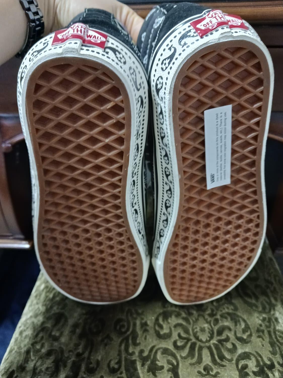  스케이트 하이 반스 페이즐리 블랙 상품이미지8