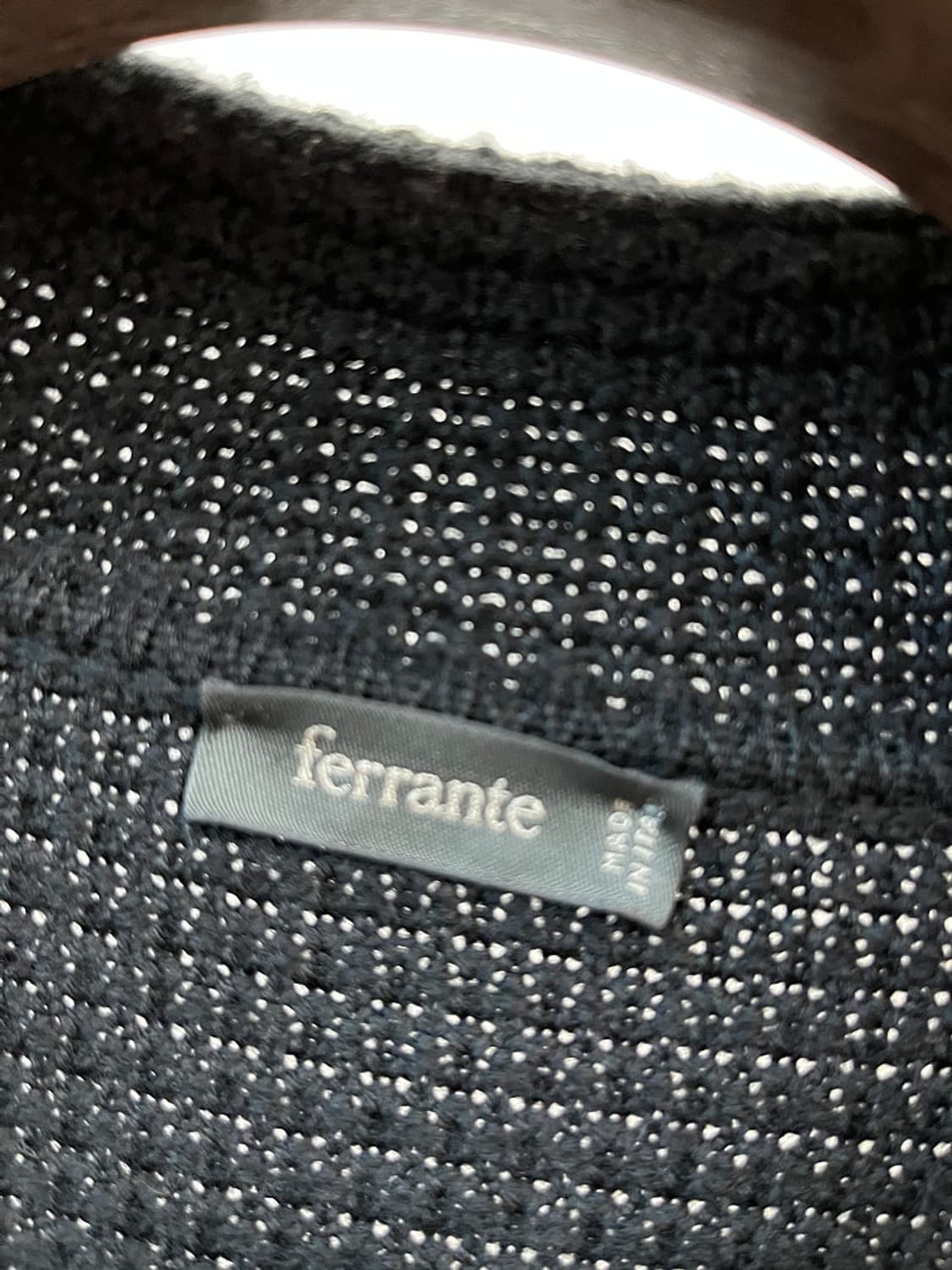 105) 페란테 이태리 와플 니트가디건 상품이미지3