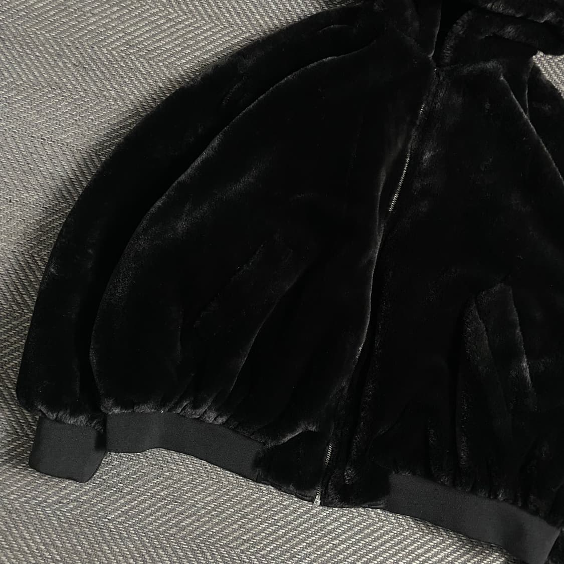 자라 리버시블 MA-1 박시핏 퍼 봄버 자켓y 4903 상품이미지7