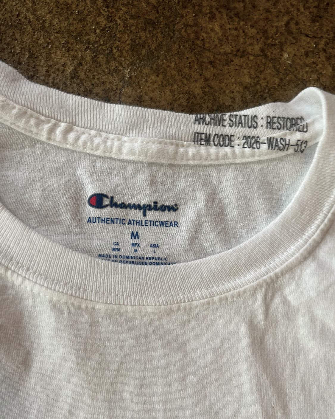 Champion Vintage Custom Tour Tee 상품이미지3