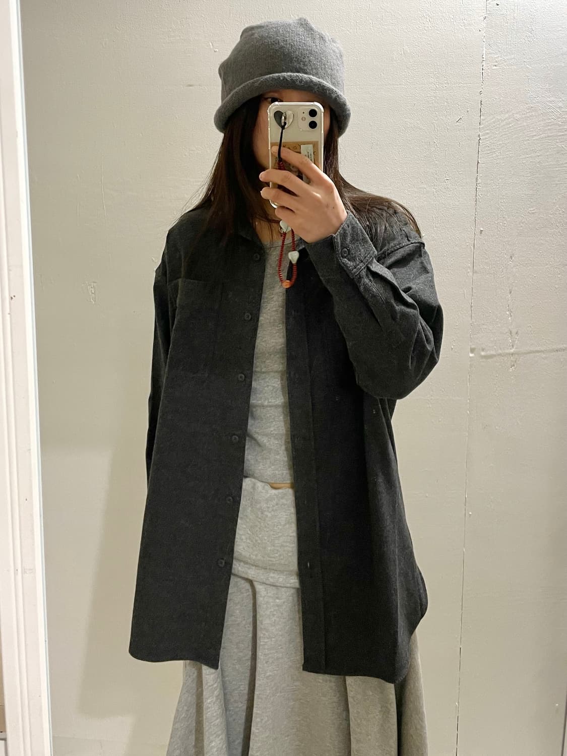 저널스탠다드 리룸 오버핏 울 셔츠 상품이미지1