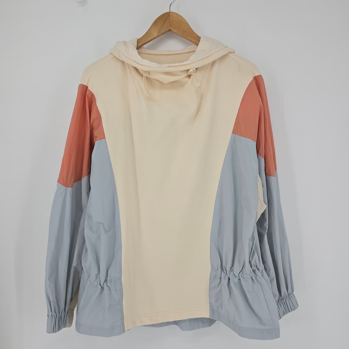 시스템 컬러 블록 후드 윈드브레이커 상품이미지2