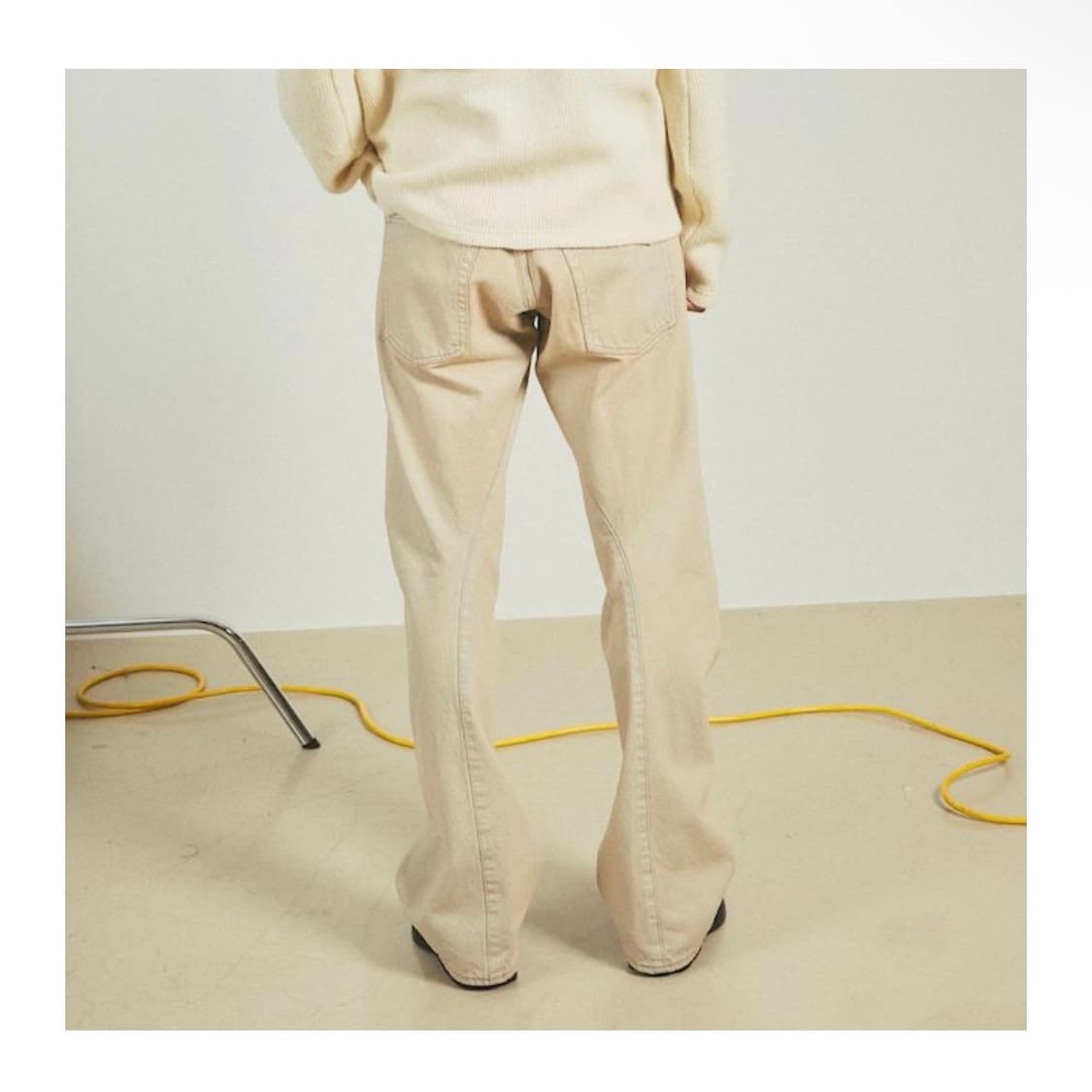 [3, 새상품]NVRFRGT 네버포겟 3D 라이트 페이디드 트위스트 진 상품이미지3