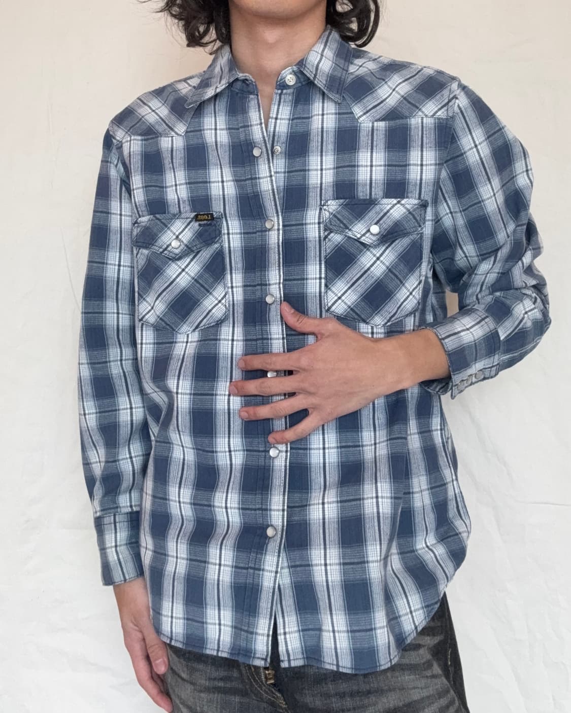 LEE 블루 빈티지 셔츠 상품이미지10