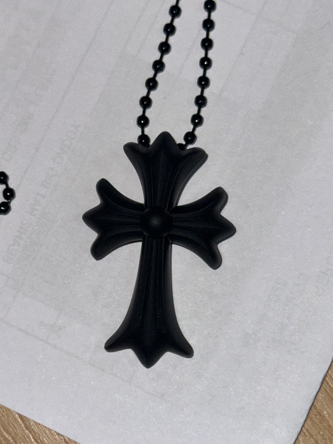 크롬하츠 실리크롬 블랙 새싱품 상품이미지2