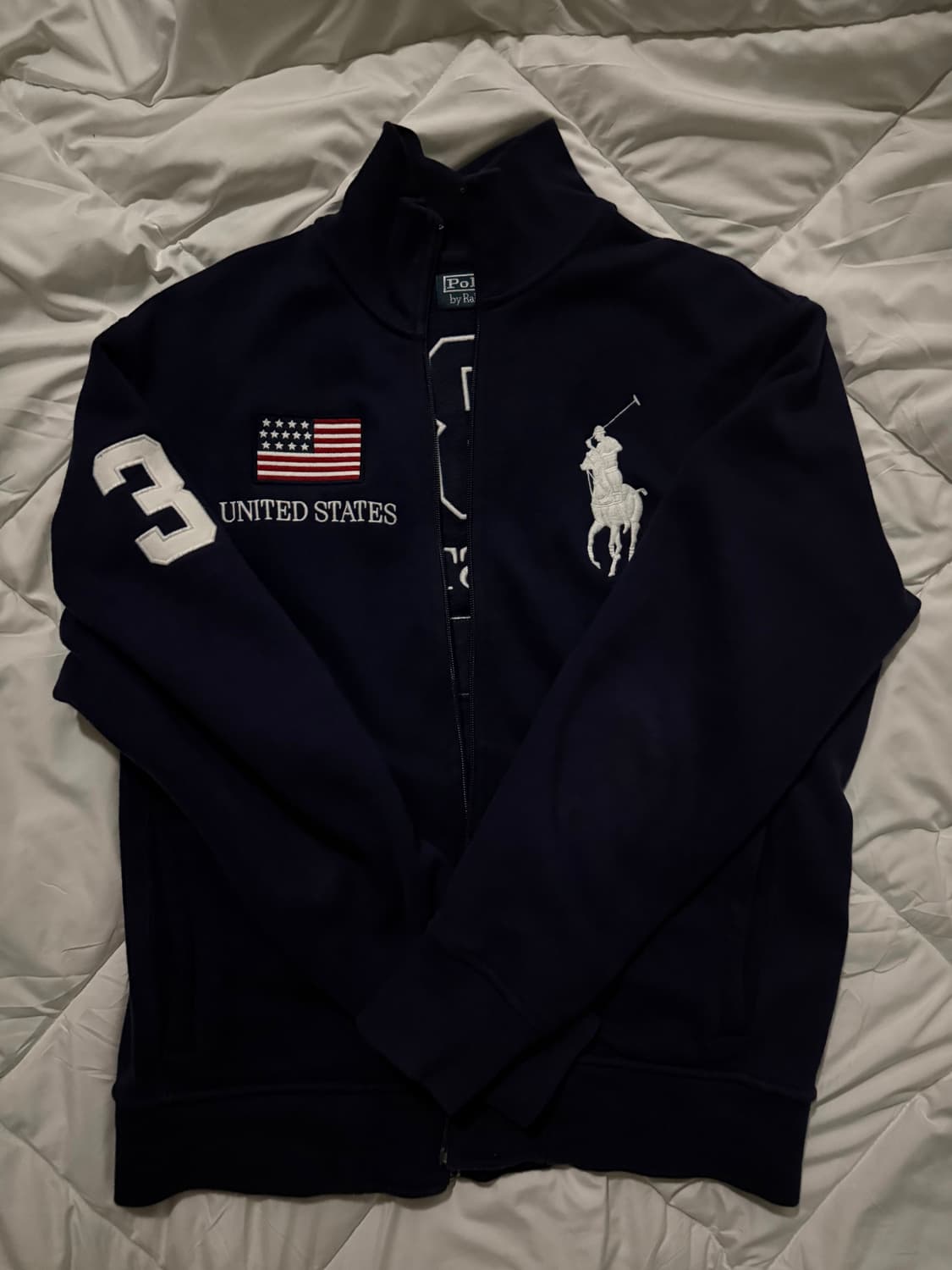 빅포니 성조기 집업 상품이미지1