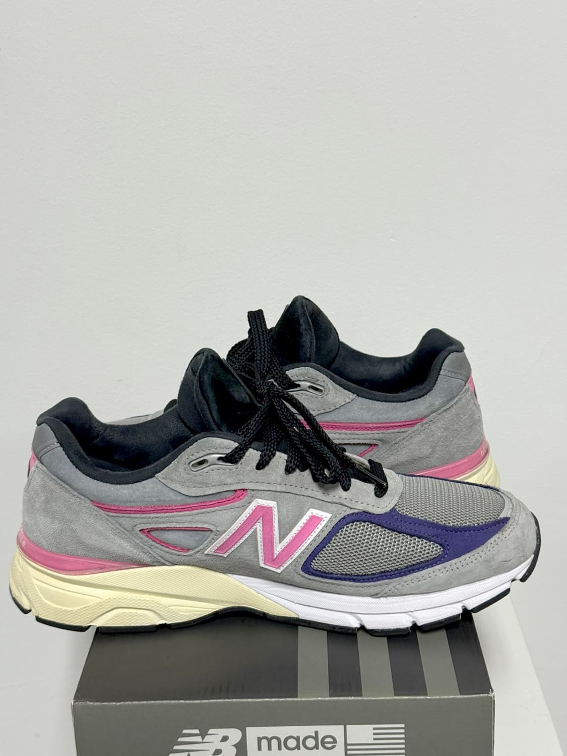 [280] 뉴발란스 x KITH 키스 990v4 그레이 상품이미지7