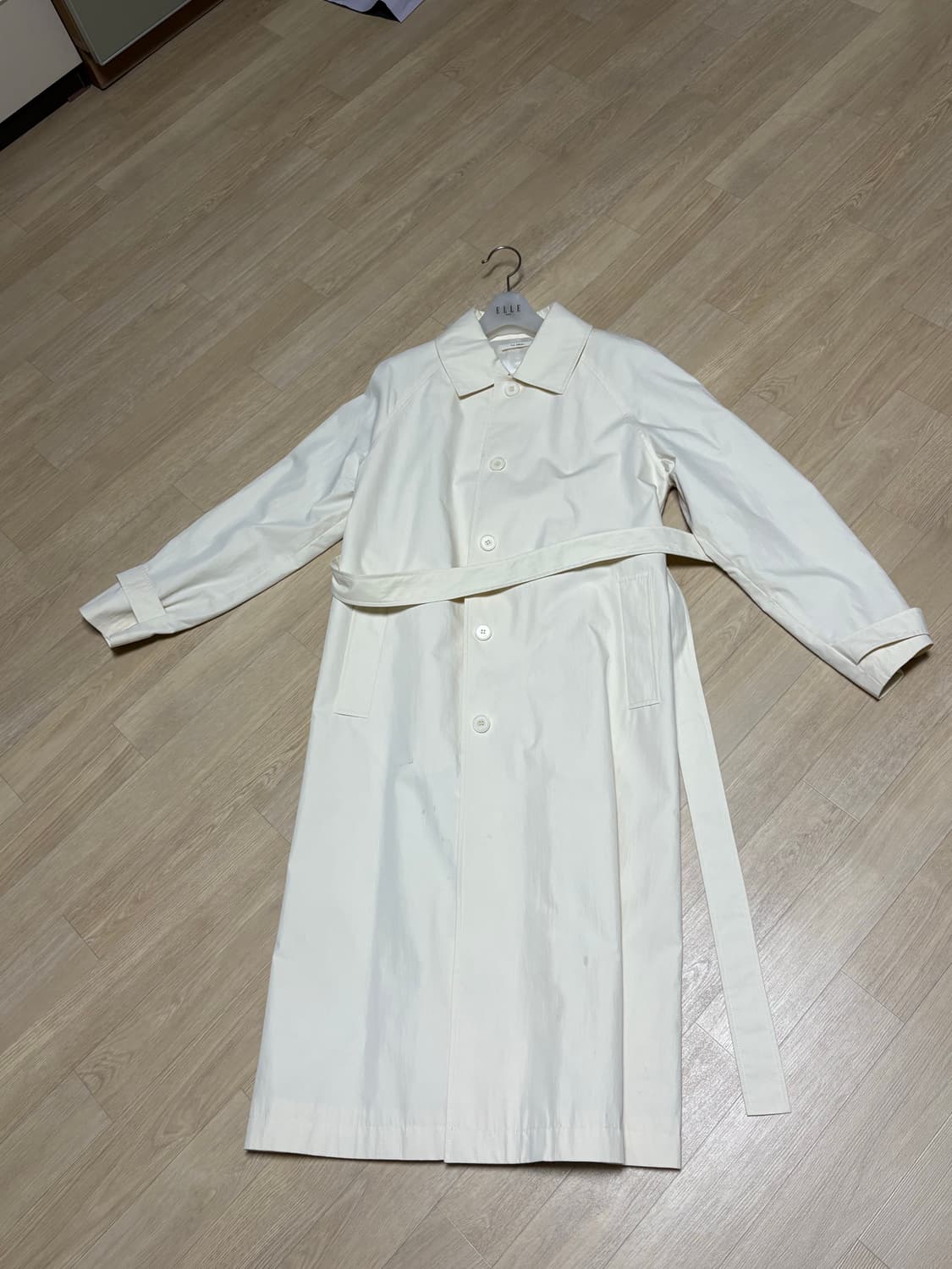 르플레인 브런치 트렌치 코트 + 의류보관 더스트 팩 + 택 및 단추 상품이미지6