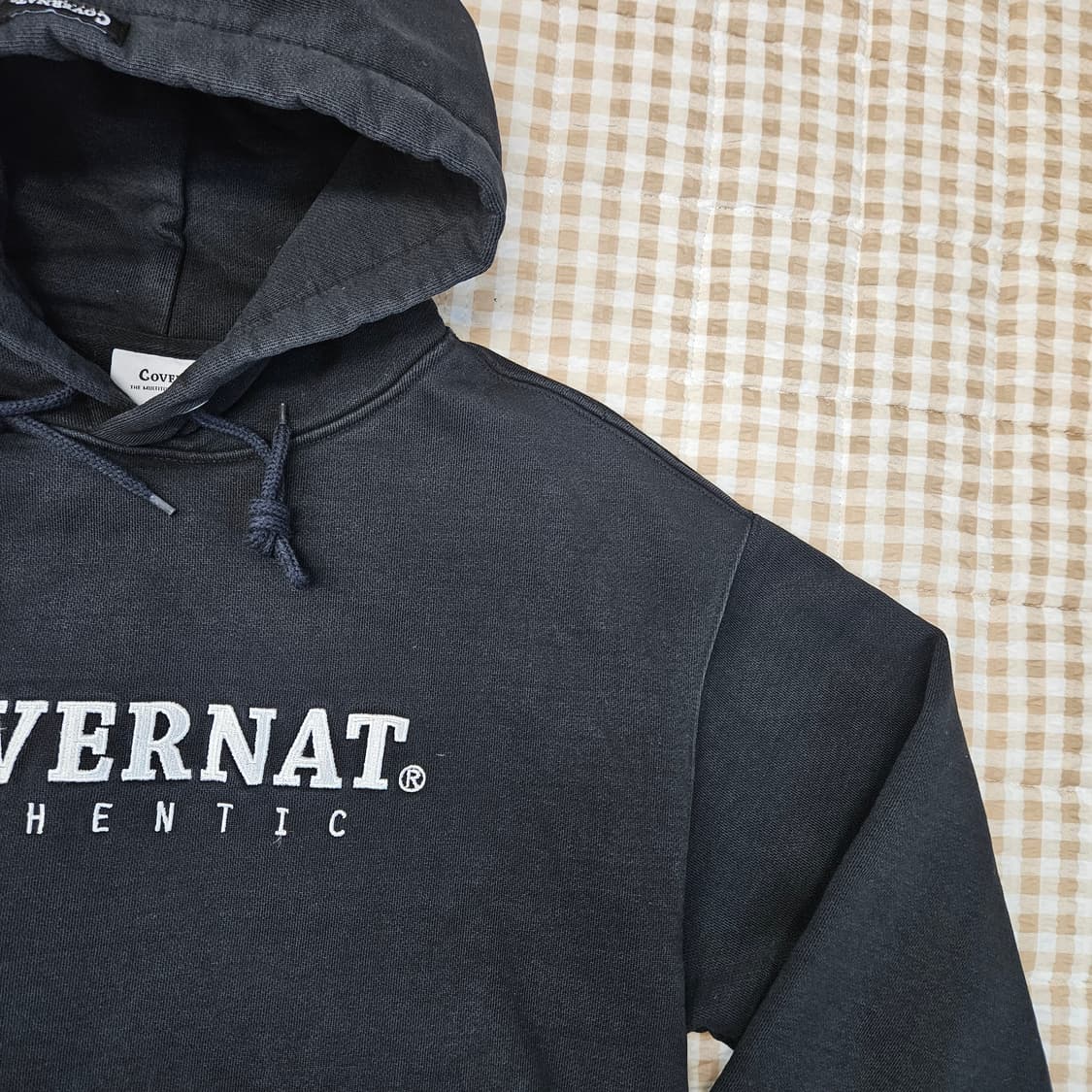 커버낫 오버핏 후드티 남자100 상품이미지3