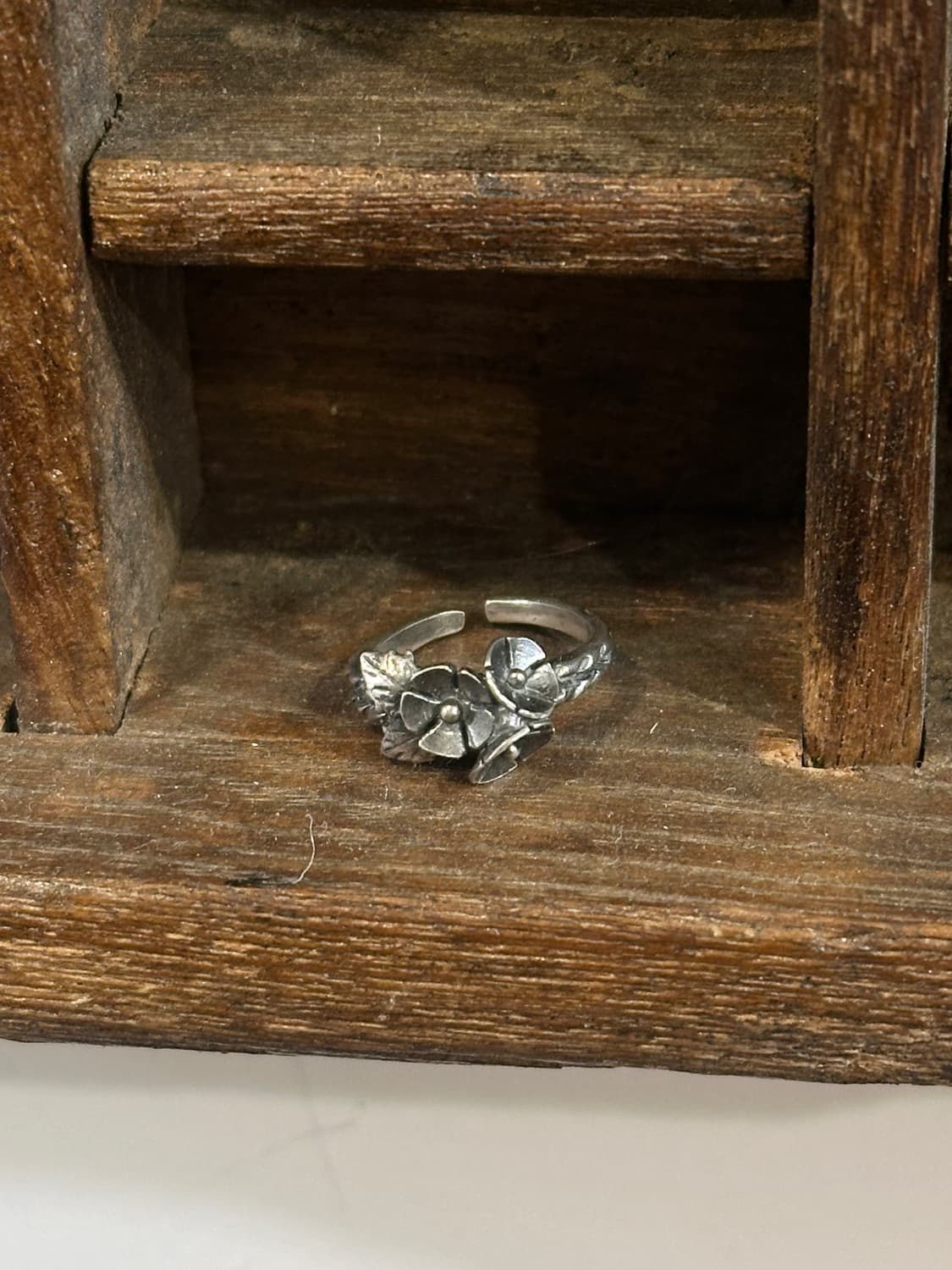 bunch of flowers 925silver baby ring 상품이미지6