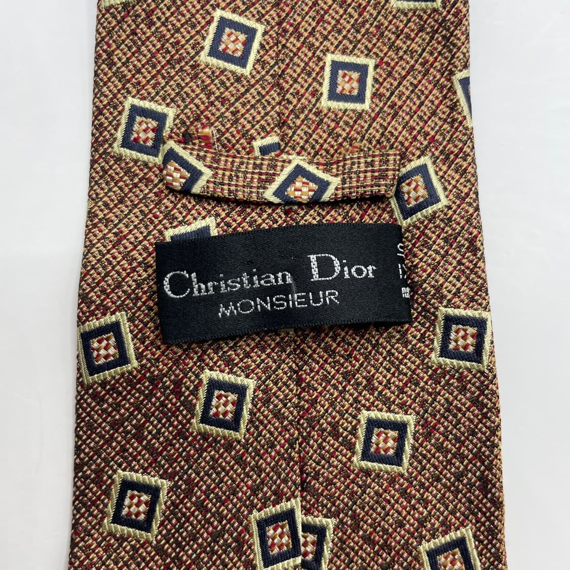 183) (Christian DIOR) 크리스찬 디올 패턴 넥타이 상품이미지5